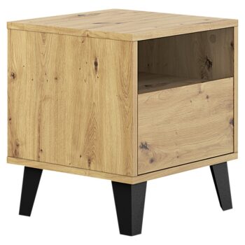 KONDELA Bogan New 1S nočný stolík dub artisan