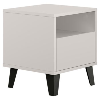 KONDELA Bogan New 1S nočný stolík kašmír