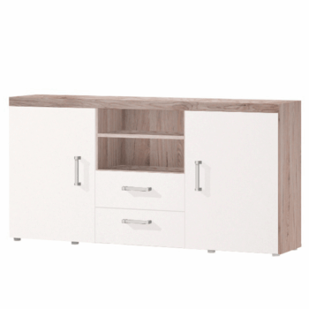 KONDELA Cheris 5 komoda san marino / cream