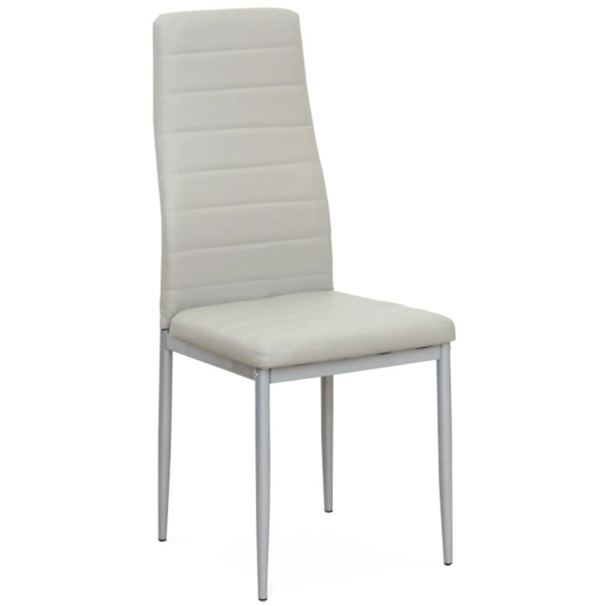 KONDELA Coleta Nova jedálenská stolička sivá / strieborná KONDELA Coleta Nova jedálenská stolička sivá / strieborná