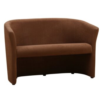 KONDELA Cuba konferenčné dvojkreslo hnedá