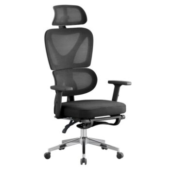 KONDELA Demos kancelárske kreslo čierna / chróm