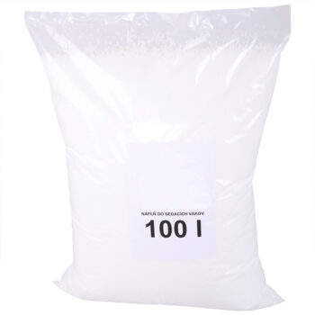 KONDELA EPS 100 náplň do sedacích vakov biela