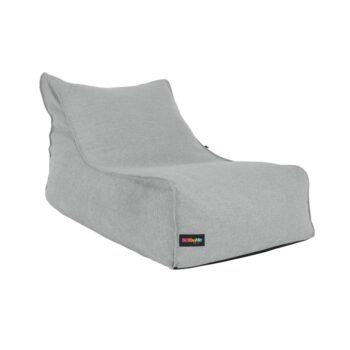 KONDELA Egaleo sedací vak svetlosivá