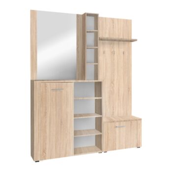 KONDELA Fandu predsieň dub sonoma