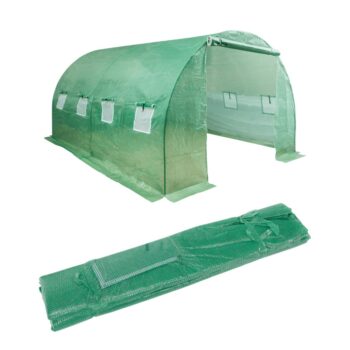 KONDELA Felko New Typ 2 fólia na záhradný fóliovník 250x400x200 cm zelená