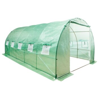 KONDELA Felko New Typ 4 záhradný fóliovník 300x800x200 cm zelená