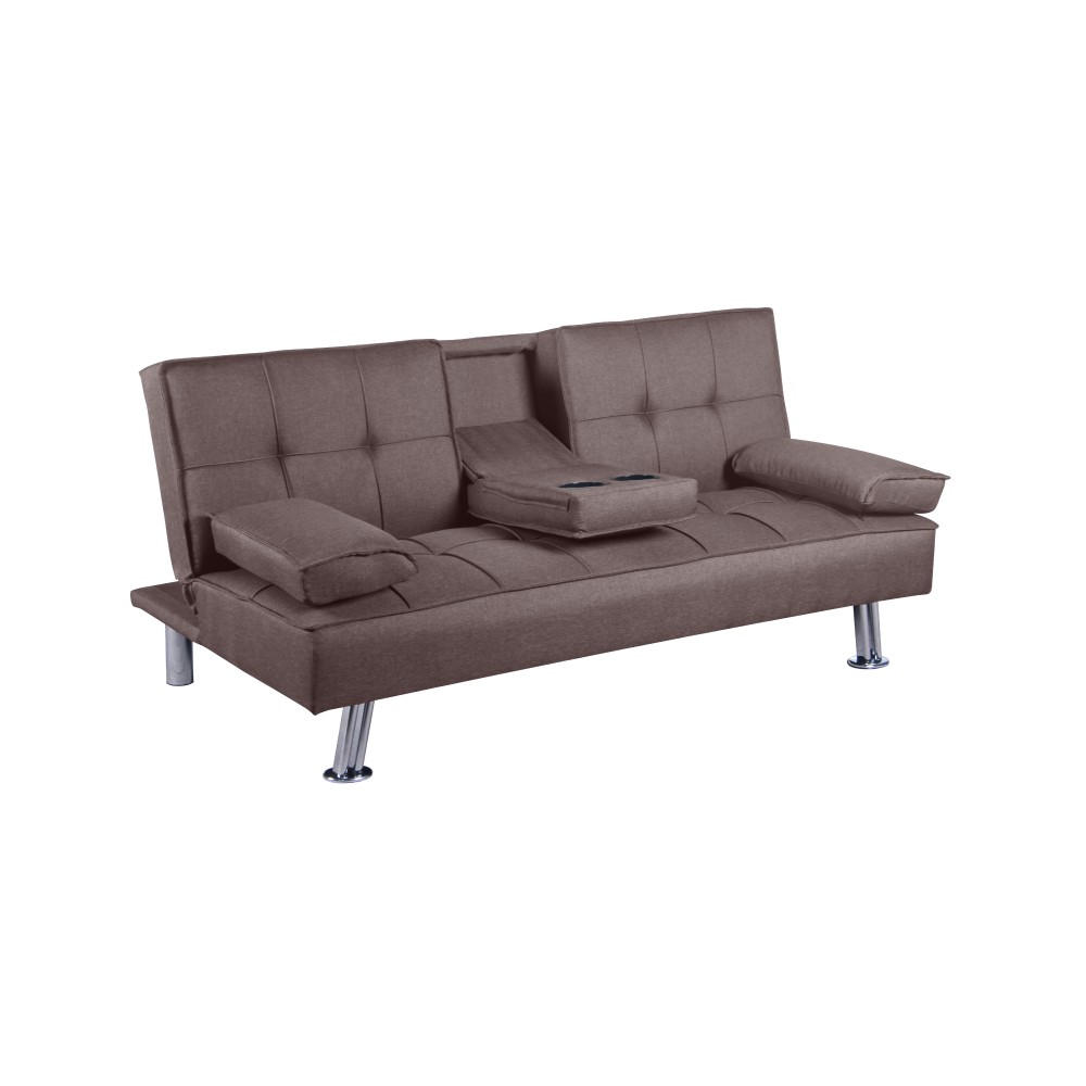 KONDELA Goldia New rozkladacia pohovka hnedá KONDELA Goldia New rozkladacia pohovka hnedá