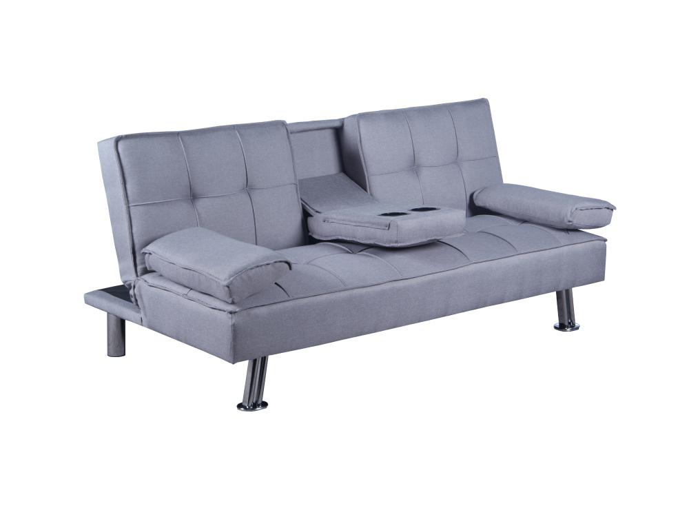 KONDELA Goldia New rozkladacia pohovka sivá KONDELA Goldia New rozkladacia pohovka sivá