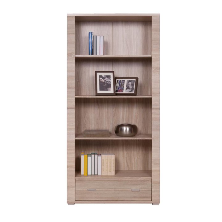 KONDELA Grand 7 regál dub sonoma KONDELA Grand 7 regál dub sonoma