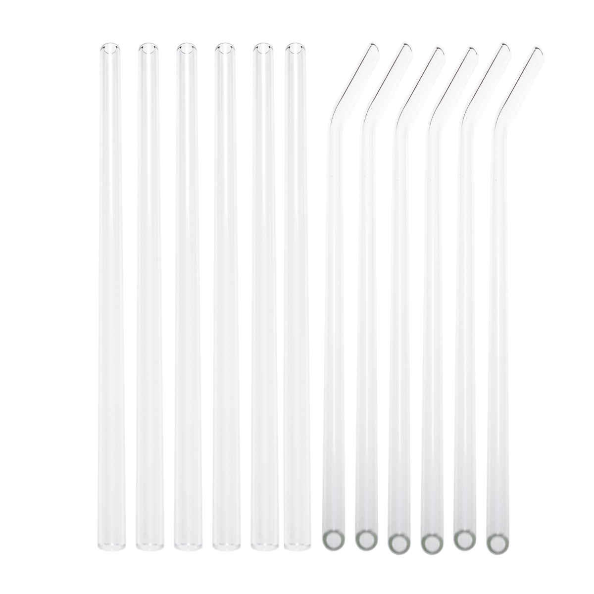 KONDELA Hotcold Typ 20 sklenená slamka (12 ks) priehľadná KONDELA Hotcold Typ 20 sklenená slamka (12 ks) priehľadná