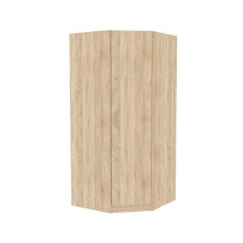 KONDELA Invita Typ 3 rohová skriňa dub sonoma