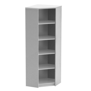 KONDELA Johan 2 New 09 rohový regál biela