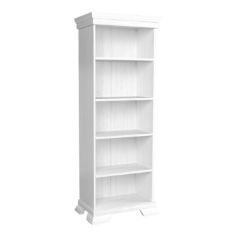 KONDELA Kora KR1 rustikálny regál sosna Andersen