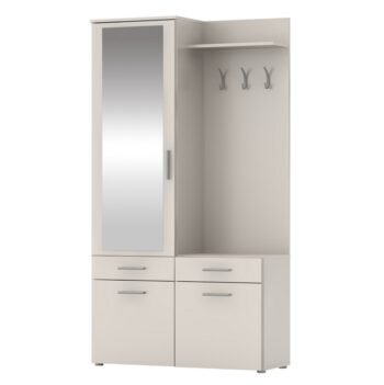 KONDELA Levito predsieň biela