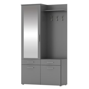 KONDELA Levito predsieň grafit