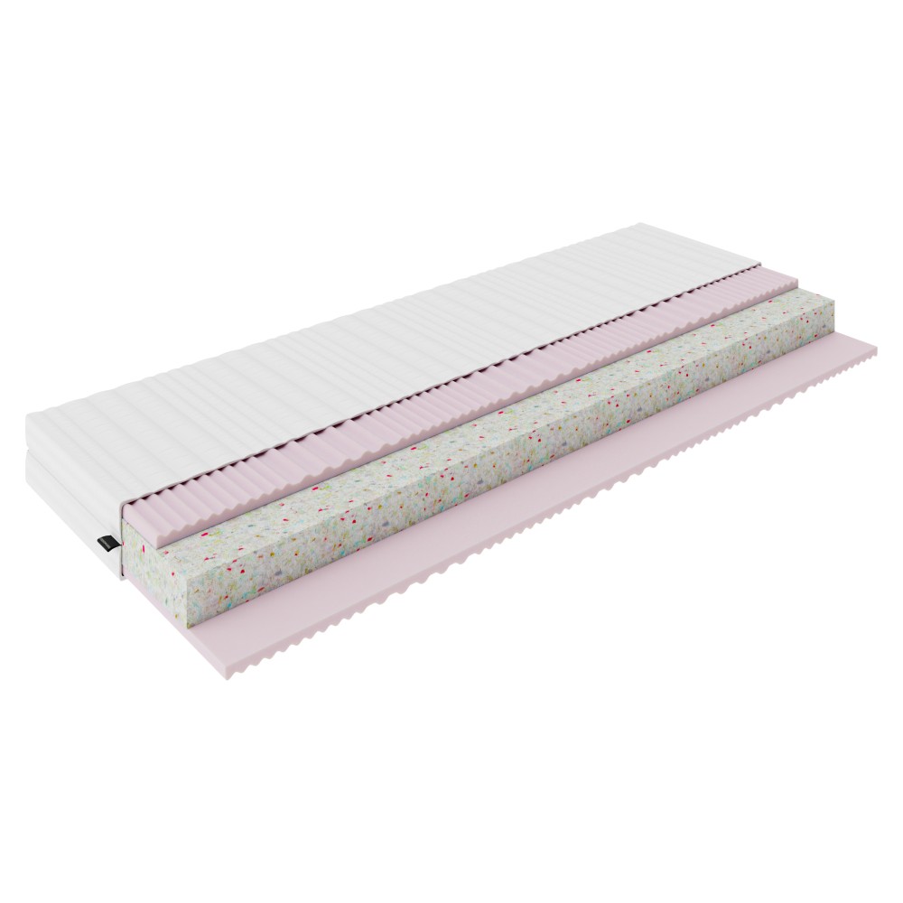 KONDELA Magdo penový matrac 120x200 cm biela KONDELA Magdo penový matrac 120x200 cm biela