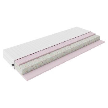 KONDELA Magdo penový matrac 180x200 cm biela