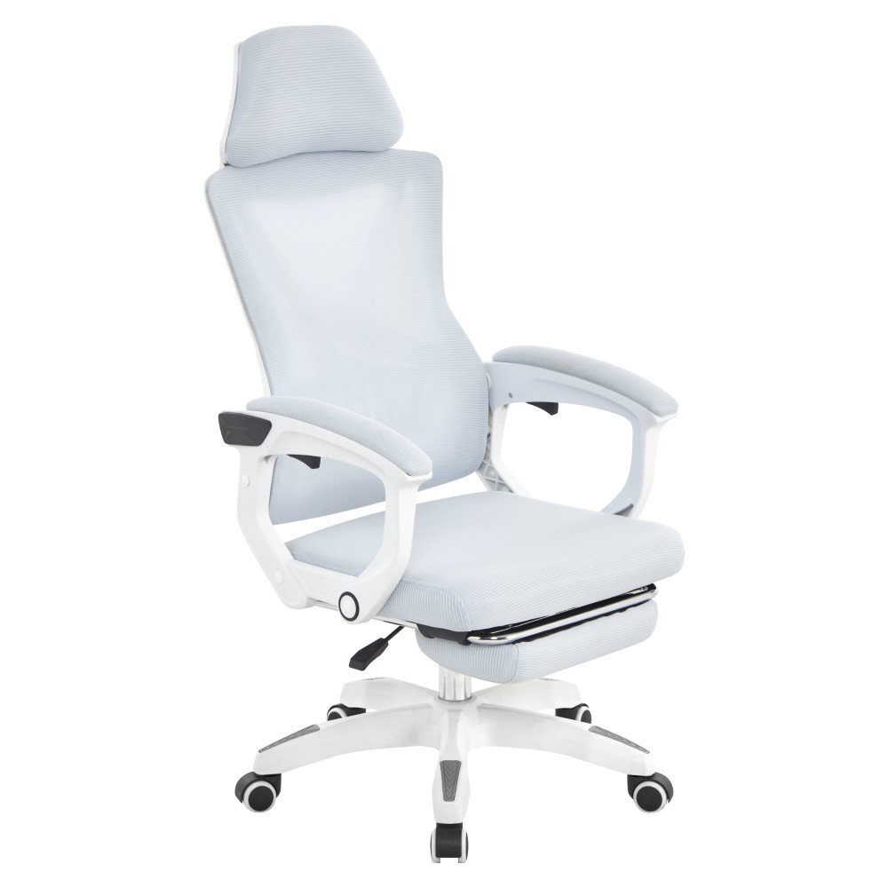 KONDELA Malvin kancelárske kreslo svetlosivá / biela KONDELA Malvin kancelárske kreslo svetlosivá / biela