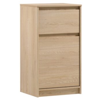 KONDELA Manol K1D1S jednodverová komoda so zásuvkou cremona