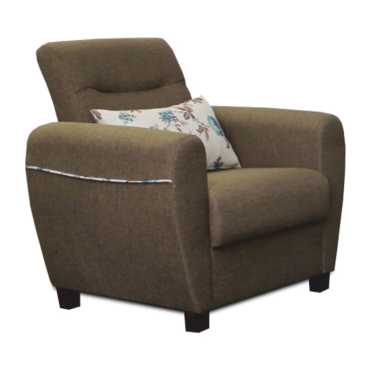 KONDELA Milo kreslo hnedá KONDELA Milo kreslo hnedá