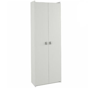 KONDELA Natali Typ 6 kombinovaná skriňa biela