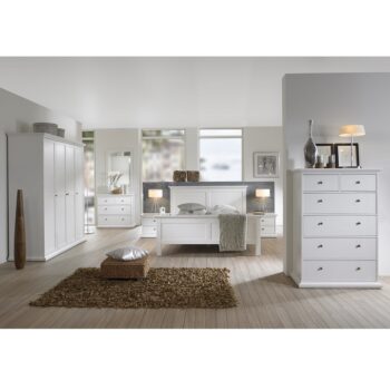 KONDELA Paris spálňa biela