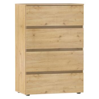 KONDELA Parmad zásuvková komoda dub artisan