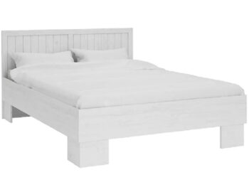 KONDELA Provance L1 160 manželská posteľ s roštom sosna Andersen