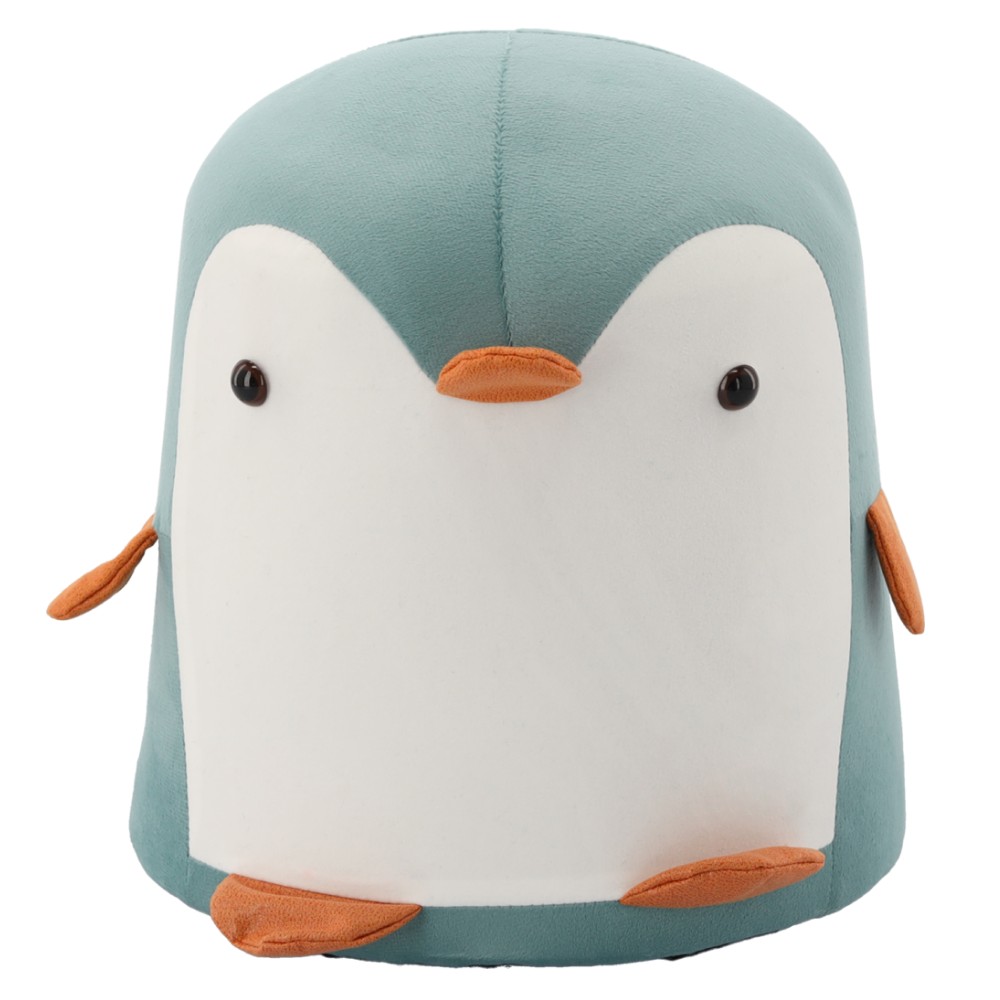 KONDELA Raino taburet modrá / biela KONDELA Raino taburet modrá / biela