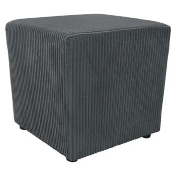 KONDELA Regory taburetka tmavosivá