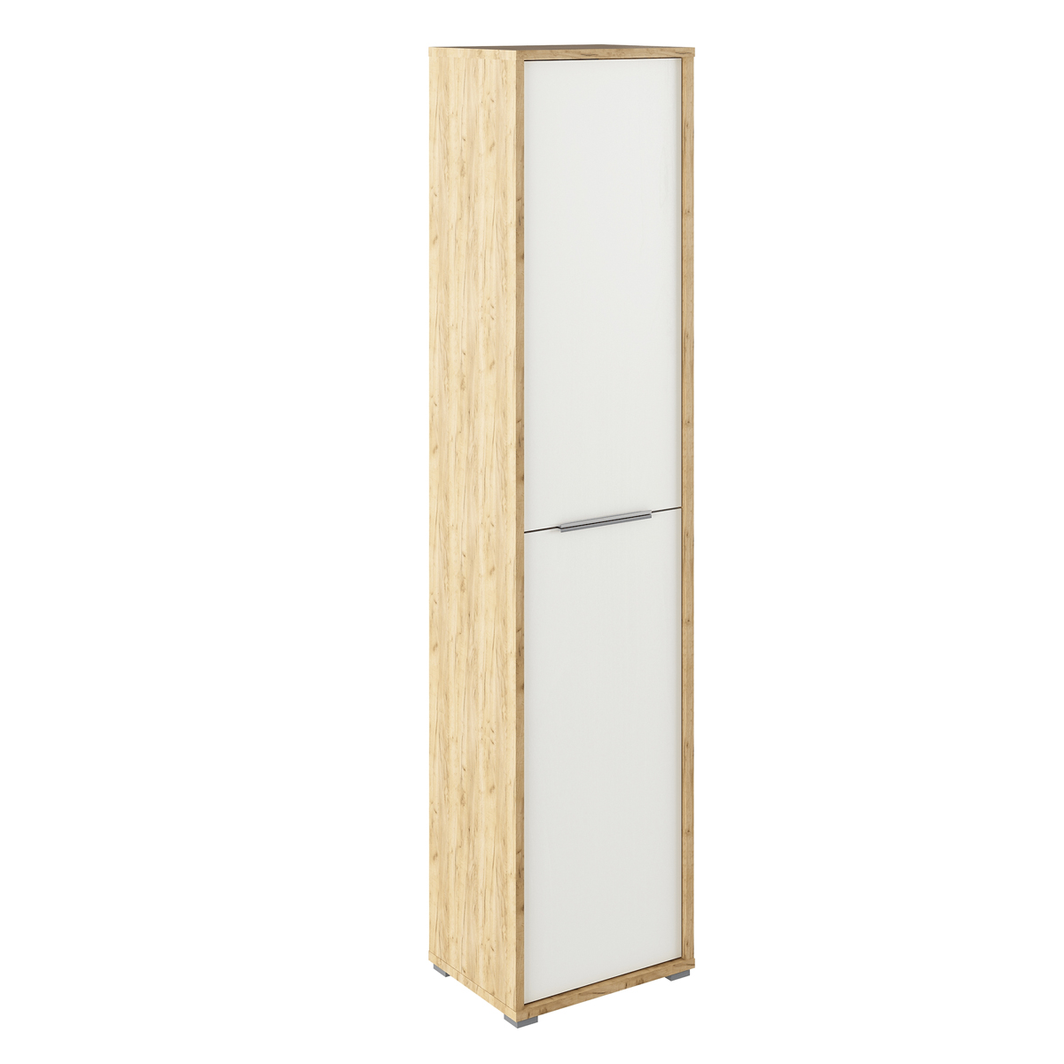 KONDELA Rioma Typ 6 policová skriňa dub artisan / biela KONDELA Rioma Typ 6 policová skriňa dub artisan / biela