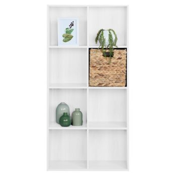 KONDELA Sande regál biela