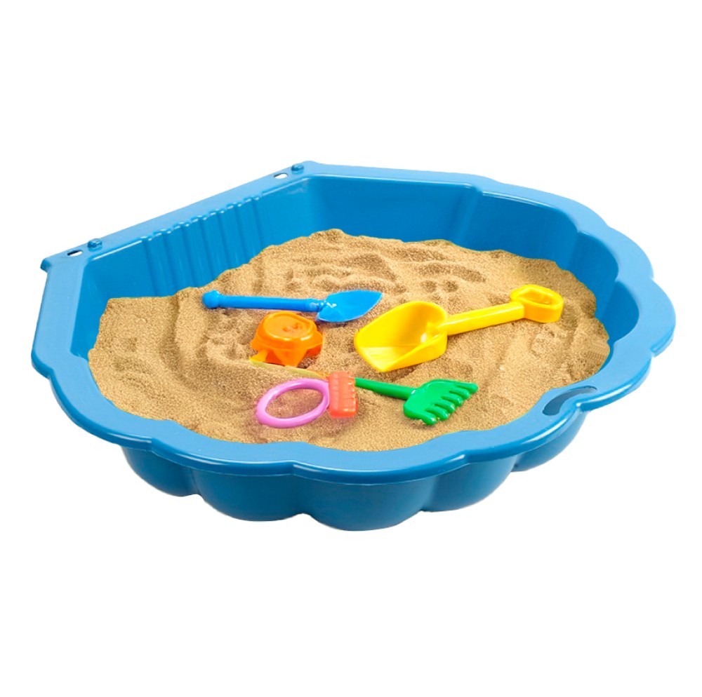 KONDELA Sandeo Mini detské pieskovisko modrá KONDELA Sandeo Mini detské pieskovisko modrá