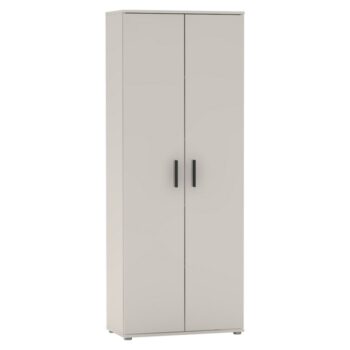 KONDELA Servo Typ 1 dvojdverová policová skriňa kašmír