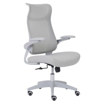 KONDELA Seton kancelárske kreslo sivá