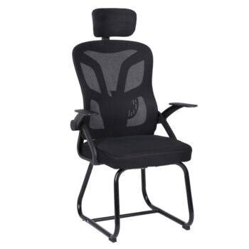 KONDELA Sitao kancelárska stolička čierna