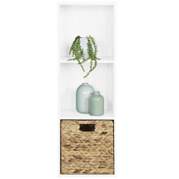 KONDELA Svion regál biela