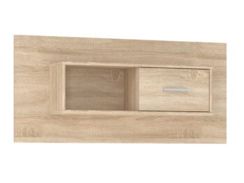 KONDELA Teyo 1D poličkový systém dub sonoma