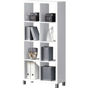 KONDELA Tofi New 3 regál biela