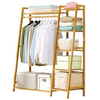 KONDELA Vinet šatníkový organizér prírodná