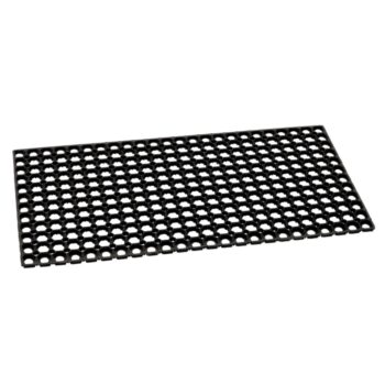 KONDELA Zafina rohožka čierna