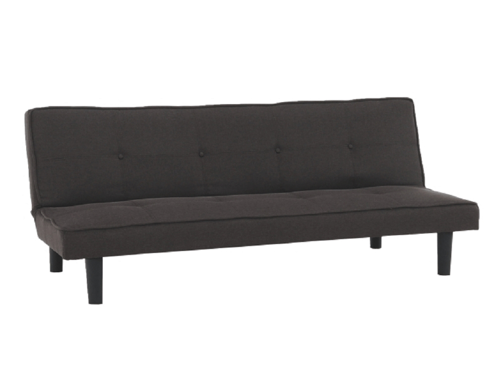 KONDELA Zelda New rozkladacia pohovka hnedá / čierna KONDELA Zelda New rozkladacia pohovka hnedá / čierna