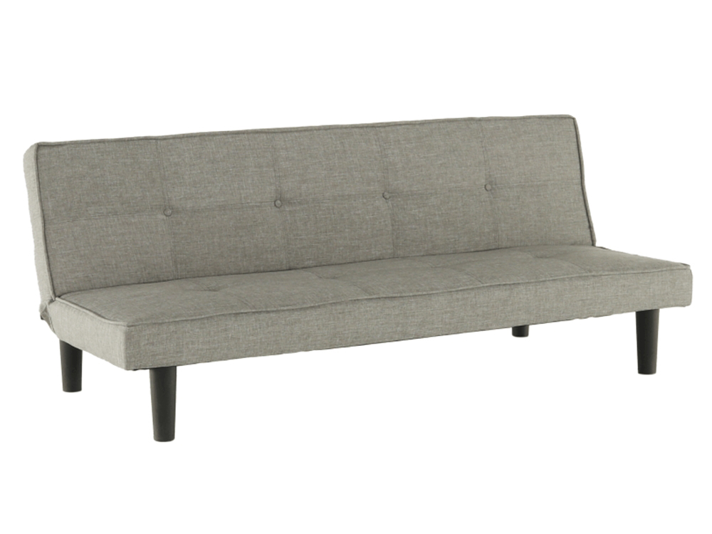 KONDELA Zelda New rozkladacia pohovka sivá / čierna KONDELA Zelda New rozkladacia pohovka sivá / čierna