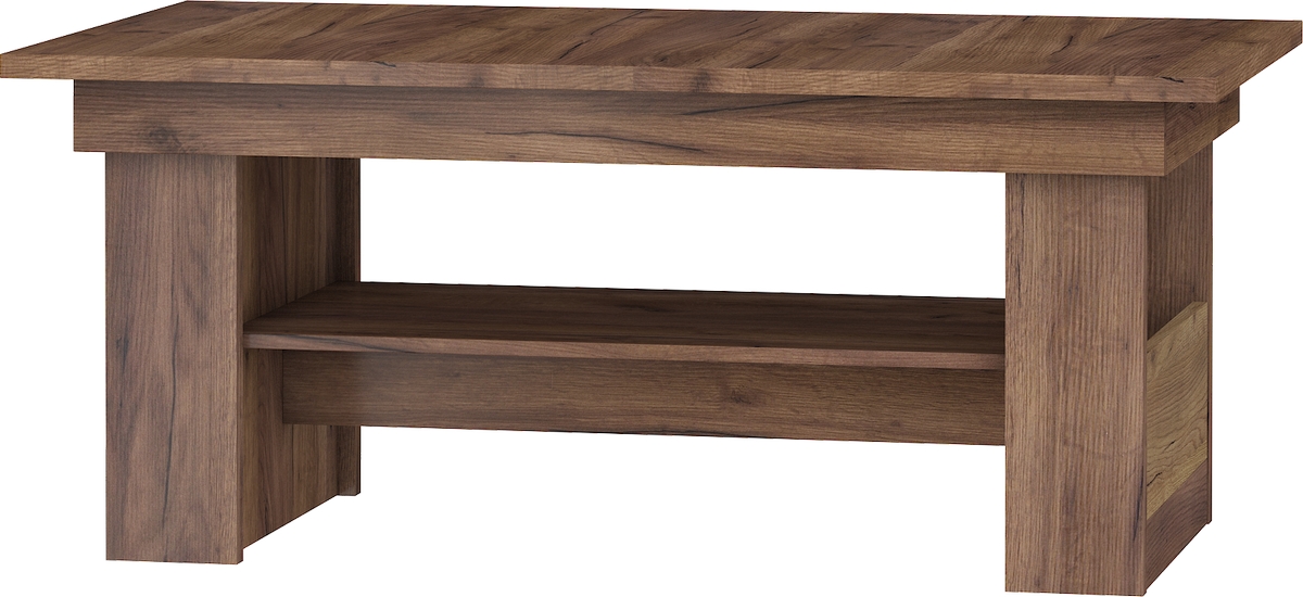 MEBLOCROSS Maximus MXS-16 konferenčný stolík craft tobaco / craft zlatý MEBLOCROSS Maximus MXS-16 konferenčný stolík craft tobaco / craft zlatý