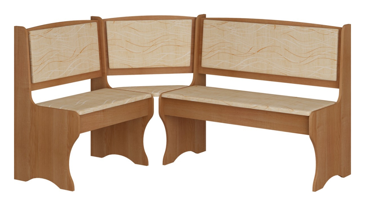 MEBLOCROSS ZKU-01 L/P rohová lavica do kuchyne jelša / monaco MEBLOCROSS ZKU-01 L/P rohová lavica do kuchyne jelša / monaco