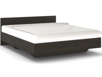 NABBI Amison LB 160 manželská posteľ s roštom 160x200 cm wenge