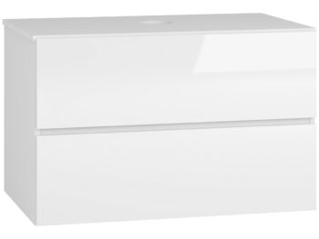 NABBI Baleta S80 kúpeľňová skrinka pod umývadlo alaska / biely lesk