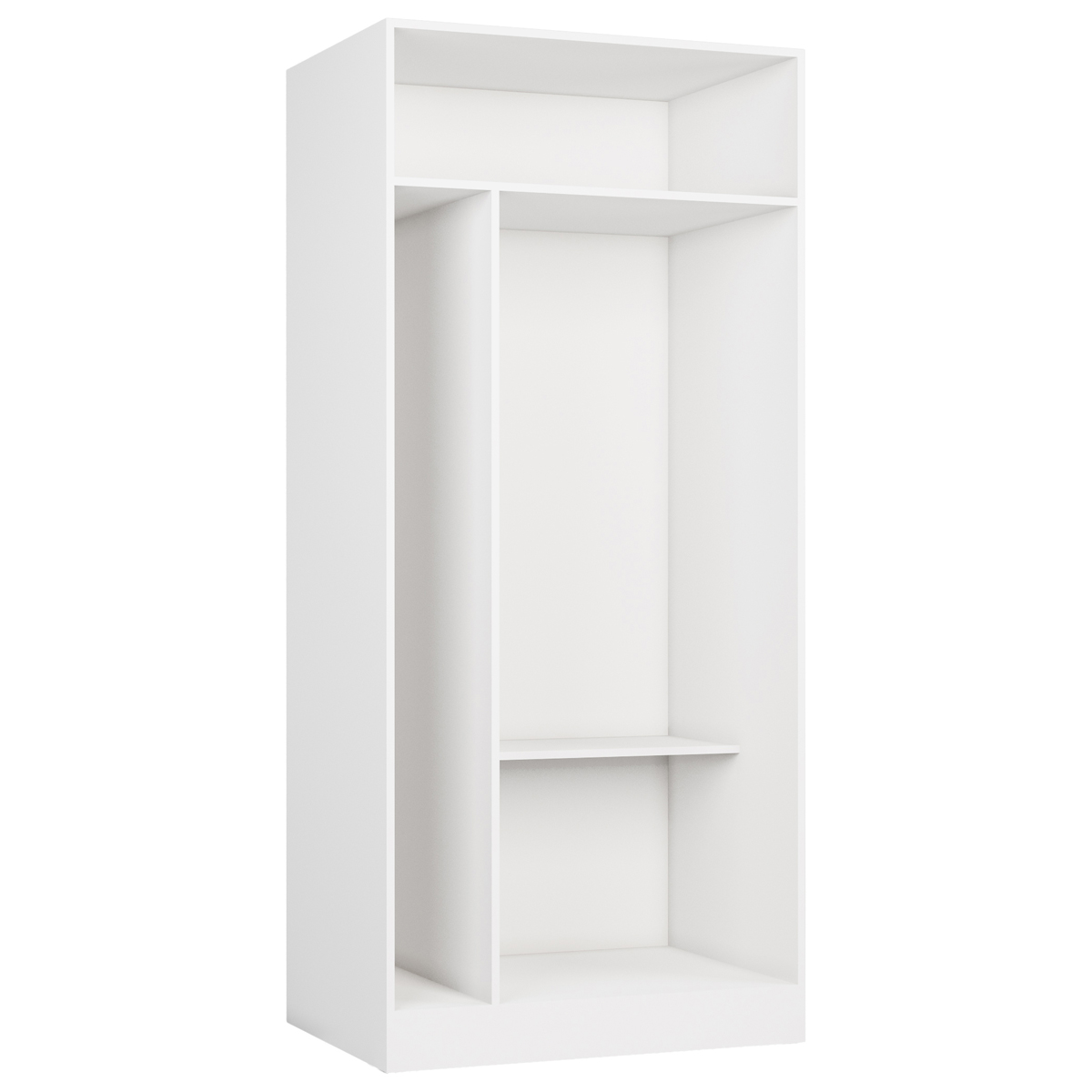 NABBI Buliton 90 regál do kúpeľne biela NABBI Buliton 90 regál do kúpeľne biela