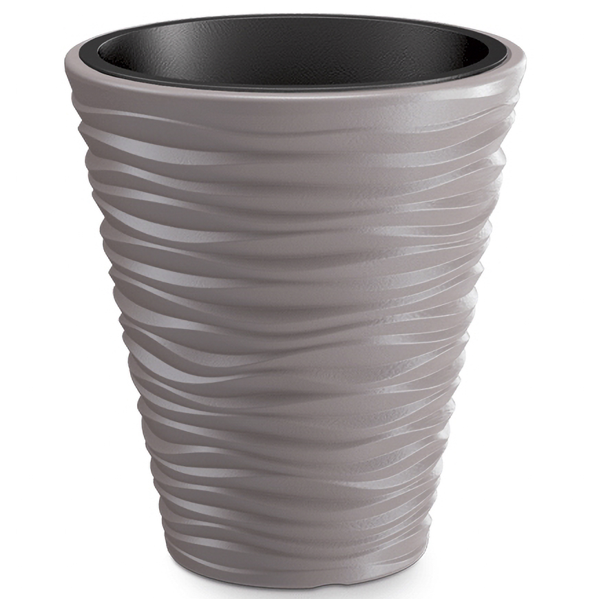 NABBI DBSA300 plastový kvetináč 29,5 cm mocca NABBI DBSA300 plastový kvetináč 29,5 cm mocca